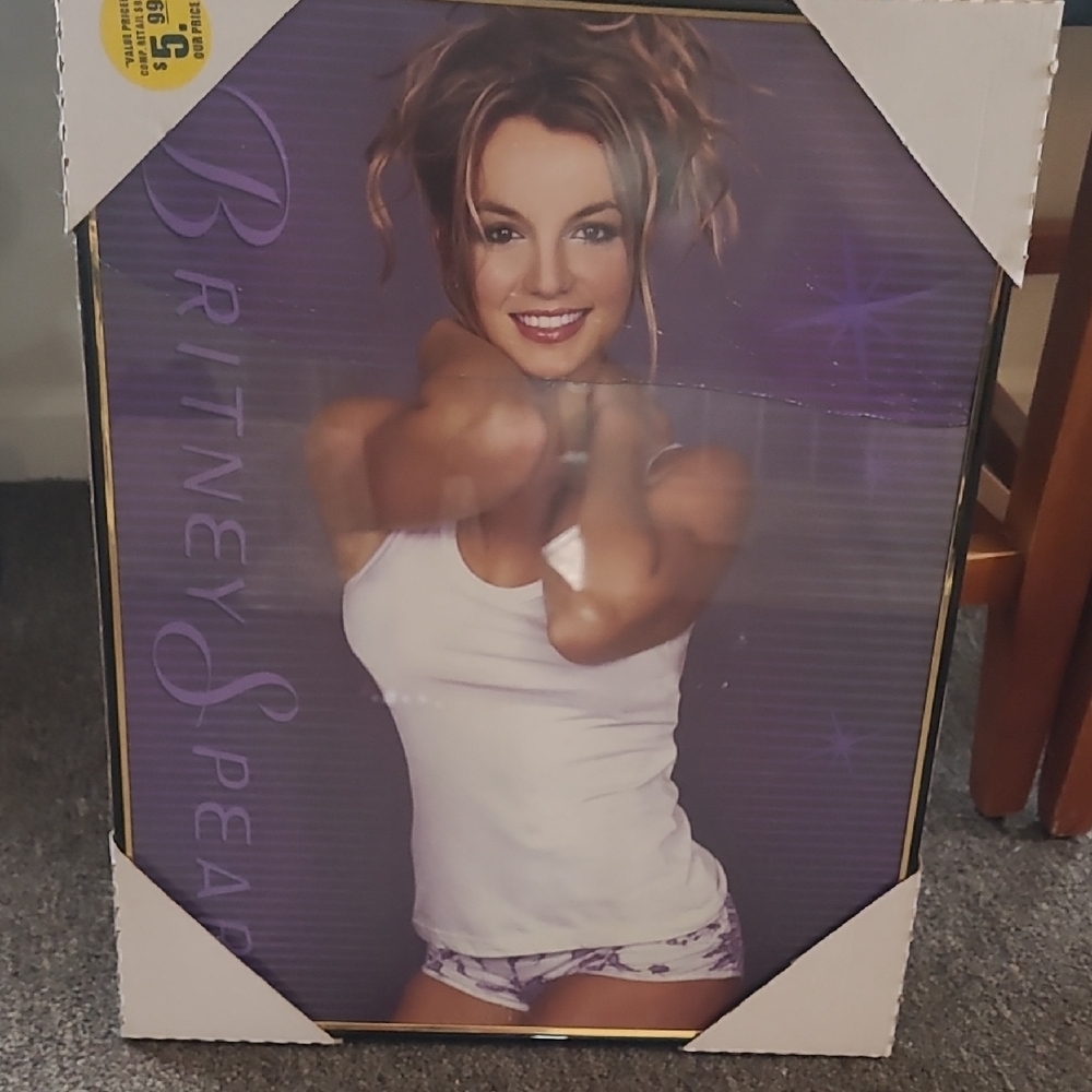 Britney Spears Framed Poster